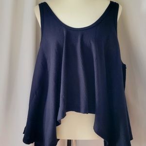 Free People/We the Free black tank...NWT